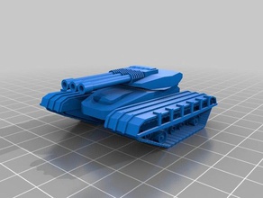 big beautiful tank games customized 3d print model - Mito3D