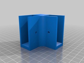 shelfie l bracket 3 4in mdf plywood organization customized 3d print model - Mito3D