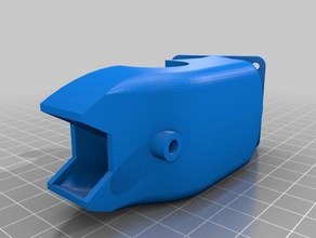 40 mm air duct robo3d 3d printer accessories 40mm fan 3d print model - Mito3D