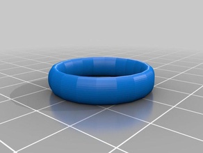 ma personnalisé anneau de bande script création leon les anneaux 3d print model - Mito3D