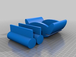 simonet - barco desafio A impressão 3d barcos makeitfloat fazer flutuar 3d print model - Mito3D