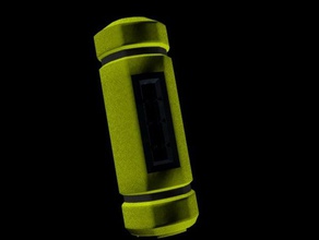 monster's inc - low poly scream cannister 3d printing 3dmodel monsters movie prop 3d print model - Mito3D