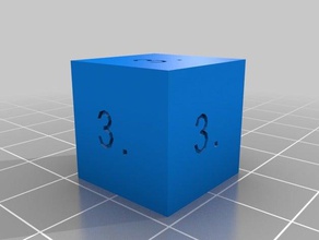 my customized dice- nont dice 3d print model - Mito3D