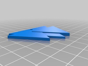 triangular brincos jóias brinco 3d print model - Mito3D