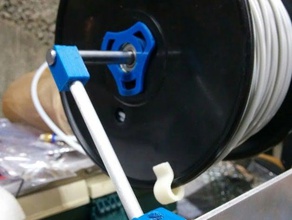 p3steel spool holder 3d printer accessories 3d print model - Mito3D
