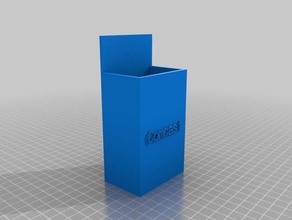 comcast remote-Halter Container kundengebundene 3d print model - Mito3D