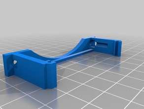 25mm mi personalizados moab - madre de todos los soportes del ventilador Impresora 3d las piezas personalizado 3d print model - Mito3D