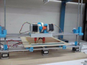 reprap okazaki 375 versione 3d le stampanti alluminio doppio estrusore prusa 3d print model - Mito3D