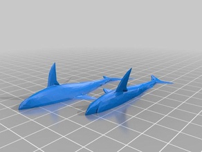 manifold fixes reef shark animals 3d print model - Mito3D