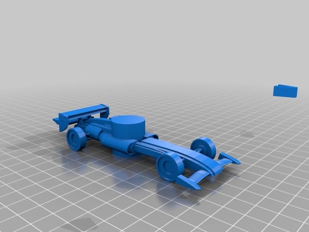 copia la fórmula 1 coche de formula1 La impresión en 3d 3D print model - Mito3D
