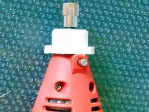 valex drill adapter cnc 3d printer accessories dremel mount 3d print model - Mito3D