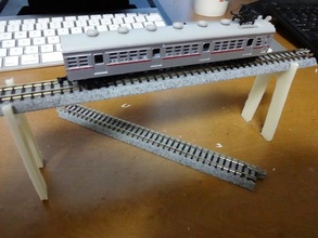 pillar model train n-gauge hobby 3d print model - Mito3D