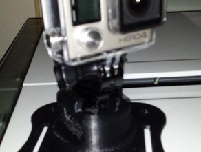 gopro swivelmount cliptop partie supérieure http wwwthingiversecom chose 932674 de la caméra montage 3d print model - Mito3D