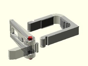 parametrico fast-clamp openscad biblioteca k8200 3drag Stampante 3d parti morsetto fast clamp il monte 3d print model - Mito3D