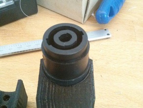 speakon connectors holder hobby clip pa 3d print model - Mito3D
