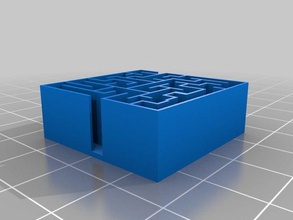 meu personalizados labirinto 2d arte 3d print model - Mito3D