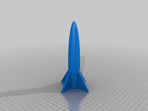 meine angepasste Rakete Modelle 3d print model - Mito3D