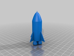 rocket toys games 3d print model - Mito3D