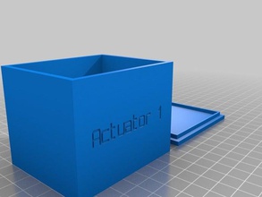 74x60x60 caixa recipientes personalizado 3d print model - Mito3D