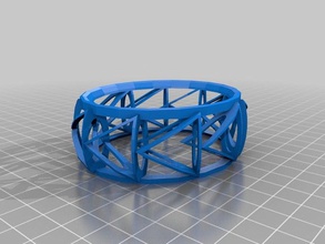 triangle bracelet bracelets customized 3d print model - Mito3D