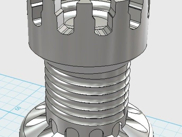 chrome chess rook 3D print model - Mito3D