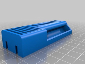 my customized usb stick sd card holder organization 3d print model - Mito3D