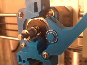 direct-drive-hinged extruder 3mm version 3d-Drucker-Extrudern direct-drive-extruder prusa i3 rework 3d print model - Mito3D