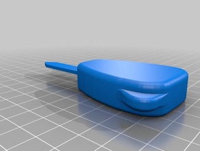 dodge chrysler jeep trasmettitore crysler chiave 3d print model - Mito3D