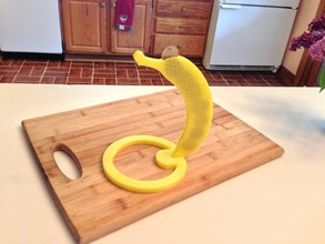Banane stehen Küche Essen arrested development bank loch-ness-monster 3d print model - Mito3D