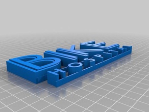 moto hospital logotipo A impressão 3d 3d print model - Mito3D