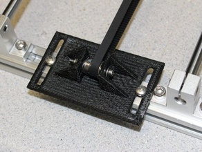 prusa i3 2020 y-axis belt tensioner 3d printer parts folger folgertech 3d print model - Mito3D