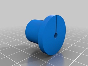 friction mount snap cap 1 2 npt pipe parts p thread pvc 3d print model - Mito3D
