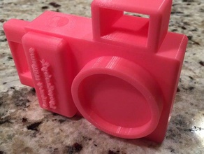 toy camera rattle toys & games 3d print model - Mito3D