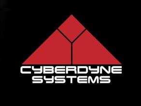 cyberdyne systems terminator logotipo signos y logotipos Logo en 3d cyberdine cybyr cenar genisys el sistemas t800 terminador 3d print model - Mito3D