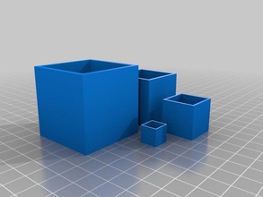 ei8htohms calibration cubes 3d printing tests test print 3d print model - Mito3D