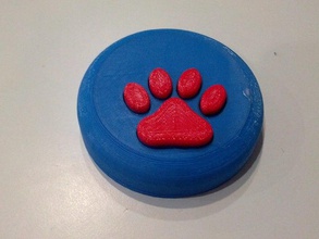 porta de cães campainha animais estimação cooper xixi 3d print model - Mito3D