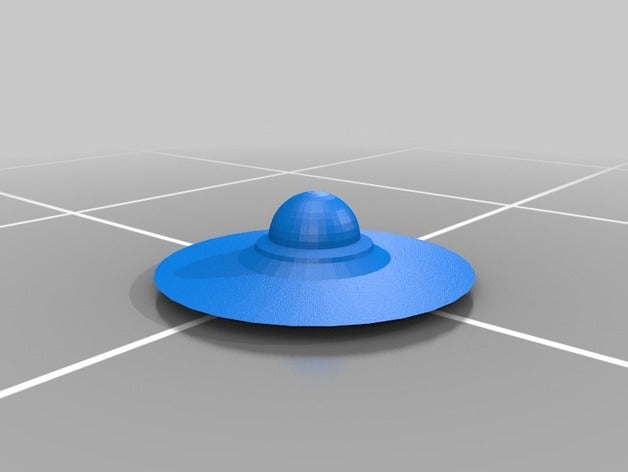 ufo blender free test 3D print model - Mito3D