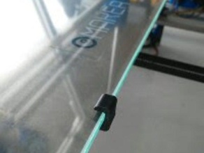 vidro clipe Impressora 3d acessórios 3d print model - Mito3D