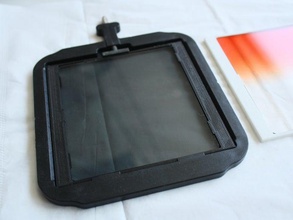 filtro cokin 4x4 del adaptador de placa cámara 3d print model - Mito3D