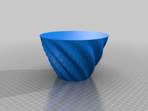 nesting 11 lobed bowl kitchen & dining maths art 3d print model - Mito3D