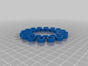 devin curvy braccialetto 2 bracciali su misura 3d print model - Mito3D