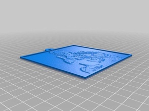 johnny cash gfy 2d art customized 3d print model - Mito3D
