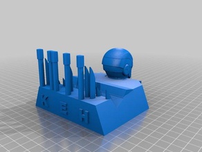iron man stand 3d printing 3d print model - Mito3D