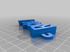 rachel organization customized 3d print model - Mito3D