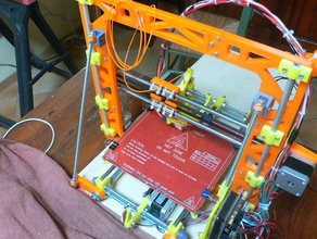 cadre et chassis prusa i3 3d print model - Mito3D