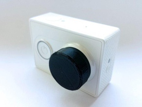 xiaomi yi de la cámara tapa del objetivo lenscap lente protector el 3d print model - Mito3D