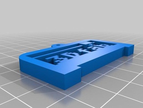 3dfab portachiavi 1 segni e loghi su misura 3d print model - Mito3D