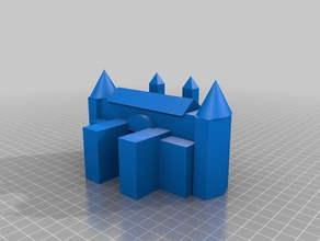 castle kingdom math art buildacastle 3d print model - Mito3D