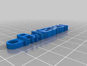 umnegron organização personalizado 3d print model - Mito3D