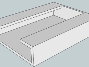 Unterbau-Stift-Halter tool Inhaber Boxen 3d print model - Mito3D
